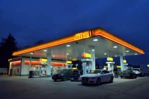 Tankstation in Duitsland
