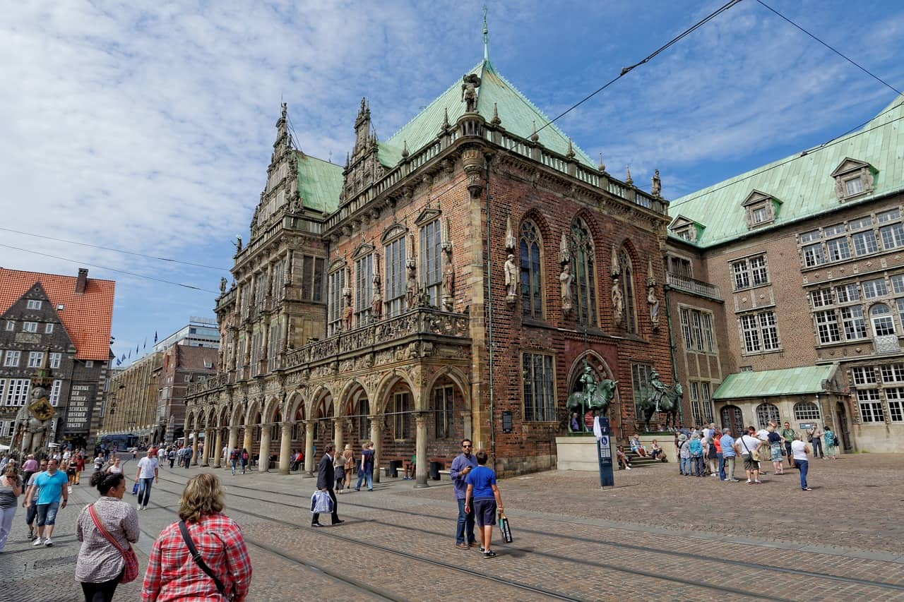 Het stadhuis van Bremen