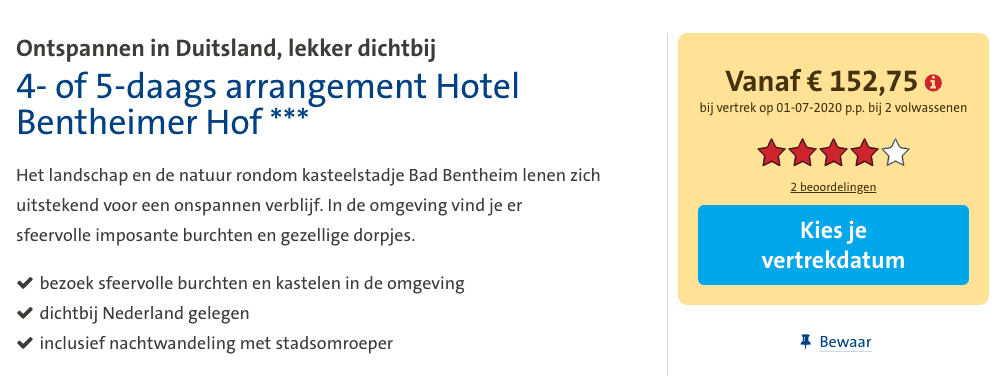 Duitsland Deal - Bad bentheim